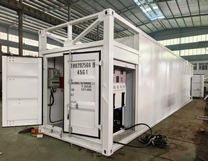 Pompa di carburante stazione di benzina Mobile contenitore stazione di carburante portatile erogatore di carburante serbatoio di carburante da 500 litri serbatoio di stoccaggio con pompa e misuratore - Product Image 5