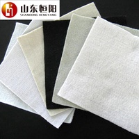 Tissu géotextile non tissé en PET PP, géotextile aiguilleté pour la construction routière, le drainage et la filtration