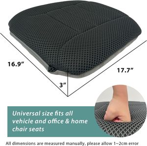 เบาะรองนั่งรถยนต์โพลีเมอร์เวอร์มิเชลลี ซักได้ นุ่มสบาย ระบายอากาศได้ดี - Product Image 6
