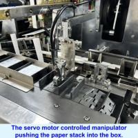 Machine d'emballage horizontale entièrement automatique pour petites boîtes, machine d'emballage en carton pour cosmétiques, savons, e-cigarettes, bouteilles de liquide