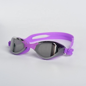 <span class=keywords><strong>Gafas</strong></span> de Natación Ergonómicas con Protección Ocular, Unisex, Lentes Espejadas Antivaho, para Entrenamiento - Product Image 3