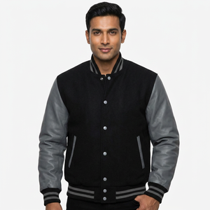 <b>Top</b> Selling Premium Quality Pakistan Made Varsity Baseball Jackets for Men with Modern Oversized Fit - Product Image 1