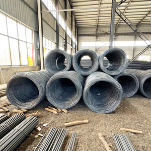Fil de fer à faible teneur en carbone laminé à chaud SAE1006 SAE1008 <span class=keywords><strong>SAE1010</strong></span> de 5,5 mm 6,0 mm 6,5 mm 8 mm - Product Image 2