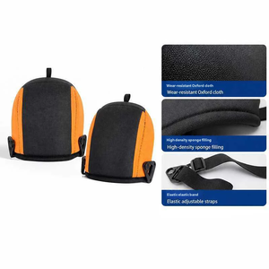 Genouillères de travail Aofit, coussin en éponge haute densité, sangles élastiques réglables, protection des <span class=keywords><strong>genoux</strong></span> <span class=keywords><strong>pour</strong></span> la construction, le jardinage, le revêtement de sol - Product Image 5