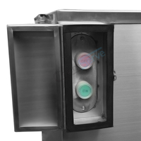 Nettoyeur de vaisselle à huile Réservoir chauffant de cuisine 75 Celsius Isolation thermique Réservoir de trempage