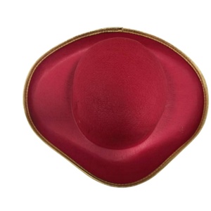 Chapeau tricorne <span class=keywords><strong>de</strong></span> pirate rouge et noir avec imprimé crâne pour Halloween, cosplay et accessoires <span class=keywords><strong>de</strong></span> fête - Product Image 6