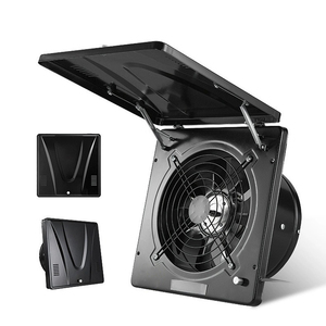Ventilateur <span class=keywords><strong>d</strong></span>'évacuation mural à clapet rabattable de 10 pouces 100W TikTok, lame en fonte, conduit <span class=keywords><strong>d</strong></span>'air électrique pour la maison, la cuisine, extracteur silencieux - Product Image 1