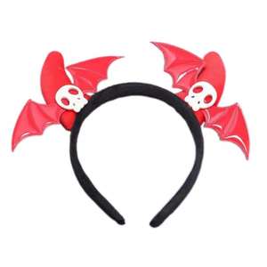 Archetto con corno del diavolo nero vento scuro oggetti di scena per la decorazione della festa di carnevale di Halloween - Product Image 5