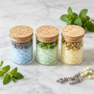 <span class=keywords><strong>Sel</strong></span> <span class=keywords><strong>de</strong></span> Bain Relaxant et Apaisant aux Fleurs Séchées (Jasmin, Lavande, Rose) pour Chakra, Bain Spa, Thé <span class=keywords><strong>de</strong></span> Bain, OEM ODM, Cadeau Corporel pour la Maison - Product Image 5