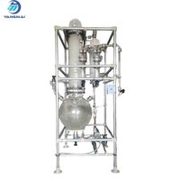 Système de lavage par neutralisation des gaz d'échappement en verre borosilicaté avec colonne d'absorption des gaz