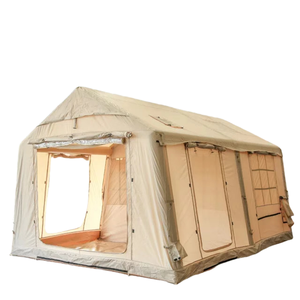 Tente Gonflable Triangulaire Rectangulaire Anti-UV - Abri Pop-up Portable pour <span class=keywords><strong>Camping</strong></span> en Plein Air, Détente, Randonnée, Pique-nique - Product Image 2