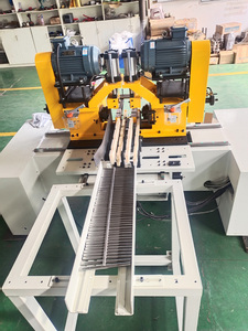 Máquina Automática CNC Servo para Biselado y Desbarbado <span class=keywords><strong>de</strong></span> Tubos Redondos y Varillas Metálicas <span class=keywords><strong>de</strong></span> Doble Extremo - Product Image 3