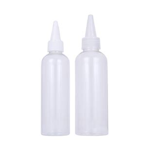 Bouteille d'huile d'olive 50/100/150/200 ML vide en plastique vert, flacon applicateur d'huile capillaire à presser, récipient cosmétique liquide rechargeable - Product Image 2