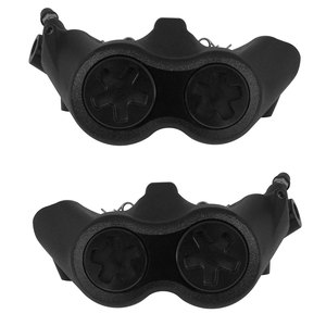 Juego de Pinzas de Freno Radiales Accossato, Anodizadas en Negro, Forjadas, con Pastillas de 100 mm - Product Image 5