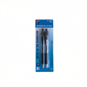 MNJ Gel Pens 0.7mm Blue For Office And School 2Pcs Pack - Product Image 1