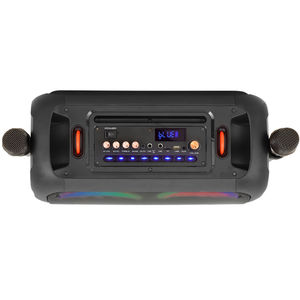 Altavoces Portátiles Inalámbricos para Exteriores, Escenarios, Estudios, DJ, Fiestas, Karaoke, con Woofer Dual de 6.5'', Bajos de Alta Potencia y Luces de Colores - Product Image 4