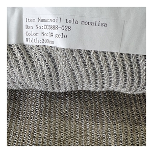 CC-5888-028 Tessuto Voile <span class=keywords><strong>Monalisa</strong></span> 100% Poliestere Tinto Leggero e Traspirante per Tende da Soggiorno - Product Image 2