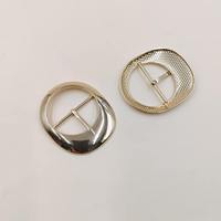 Fabricant de boucles de ceinture en métal sur mesure SUNJOY TRIMMING, boucles de ceinture en métal pour vêtements, boucles de ceinture en alliage de zinc pour femmes, pour manteaux.