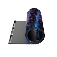 Roller écran led wltra-Thin Portable Flexible change de formes Hioh Luminosité Led vidéo wal