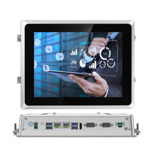 Panel PC Industrial Resistente de 10.4 Pulgadas con Pantalla Táctil Capacitiva, Sin Ventilador, Quad Core, IP65, Puerto HD, <span class=keywords><strong>Windows</strong></span> 10, Linux Integrado, Montaje en Pared - Product Image 1