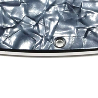 Pickguard de guitare électrique en PVC gris nacré 4 plis à 8 trous pour guitares de style TL