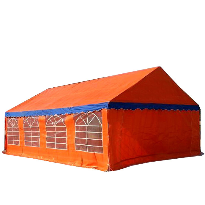 Прямая продажа с фабрики, 20 'x 30' дешевые оранжевые и синие праздничные палатки для свадьбы, наружный навес для навес