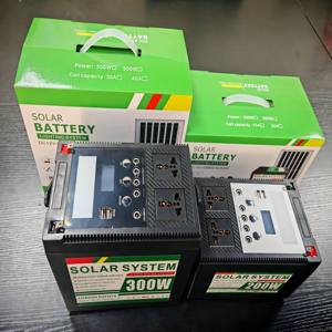 Générateur solaire portable rechargeable au lithium-fer-phosphate 300W pour le camping en plein air, système de secours d'urgence, <span class=keywords><strong>batterie</strong></span> <span class=keywords><strong>externe</strong></span> - Product Image 3