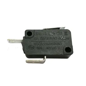 Fabricant micro interrupteur zippy 2 postes SPST micro interrupteur 5A 10A 16A 20A micro interrupteur pour ouvre-porte