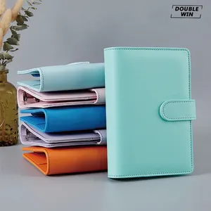 <strong>A6</strong> Custom Planner Money Savings Agendas Organizer Mini Metal <strong>Ring</strong> Budget <strong>Binder</strong> With Cash Tracker Envelopes - Product Image 2