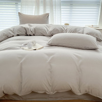 Parure de lit personnalisée pour hôpital, hôtel, maison, mariage – Housse de couette en coton avec surpiqûres, taille King/Queen, 300 fils/cm², style européen tissé