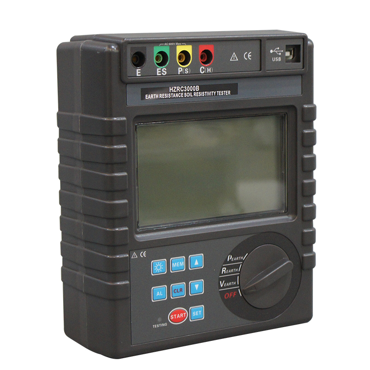 Huazheng Electric 4-Terminal Earth Resistance meter  Soil Resistivity Tester