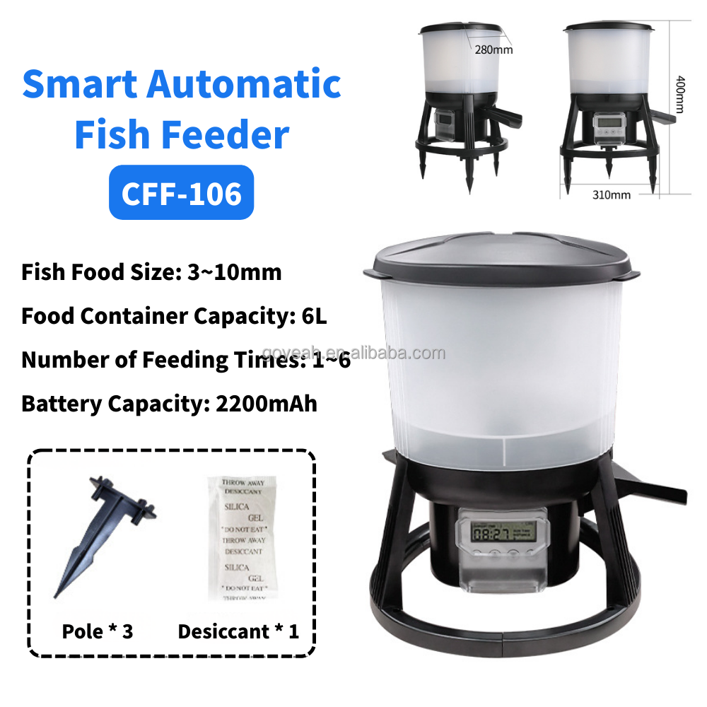 CFF-106 (Smart Automatic Fish Feeder)