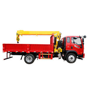 Meilleure grue montée sur camion de Chine avec grue à flèche articulée de 5 tonnes, grue pliante pour camion - Product Image 2