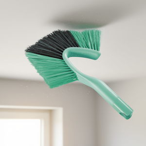 แปรงทำความสะอาดผนังและเพดาน Leifheit ขนแปรงสีเขียวหม่น สำหรับทำความสะอาดพื้นผิว - Product Image 3