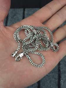 Collana Franco in <span class=keywords><strong>Oro</strong></span> per Signore, Design di Collane con Catena <span class=keywords><strong>Sottile</strong></span> in <span class=keywords><strong>Oro</strong></span> - Product Image 5