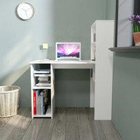 Bureau d'étude intégré moderne pour étudiants, bureau d'écriture, bureau d'ordinateur pour chambre à coucher