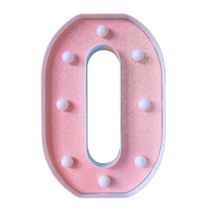 Lumière LED rose lumineuse transfrontalière en forme de lettres anglaises, idéale pour les propositions, les confessions, la décoration, les fêtes d'anniversaire et comme lumière numérique. - Product Image 3