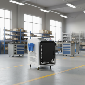 Máquina de Limpieza Láser Pulsado de 200w 500w 100W para Eliminación de Óxido Metálico, Precio de Fábrica, Sin Contacto - Product Image 4
