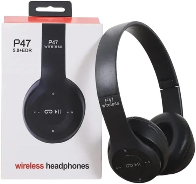 Hot Selling P47 Wireless Headphones BT 4.0 Stereo Sports Gaming Earphones Support AUX TF USB