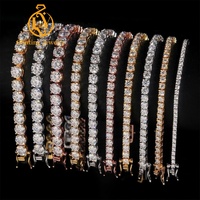 2026 Hotselling Lab Grown Diamanten Tennis Armband Heren Dames 14K Wit Geel Rosegoud VVS Diamanten Armbanden Valentijnsgeschenken IGI