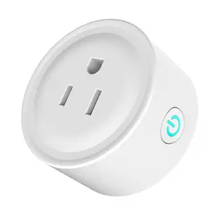 ABUK 10a US Type Travel Adapter Plug Smart Home Smart Life Electrical Wifi Tuya Smart Power Socket Plug With Alexa