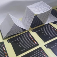 Rouleaux de papiers autocollants pliables, étiquettes, étiquettes, multi couches, papier auto-adhésif, diy bricolage