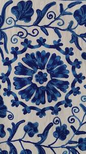 Cotton Suzani <b>Throw</b> Blanket Hand Embroidered <b>Bed</b> Sheet Bedspread Wall Hanging Table <b>Cover</b> Vintage Decor - Product Image 5