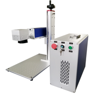 Machine laser à fibre portable Raycus 30W/50W pour le marquage des logos métalliques Source laser IPG Max Galvo EZCAD Jcz 3D AI Format-pour la maison
