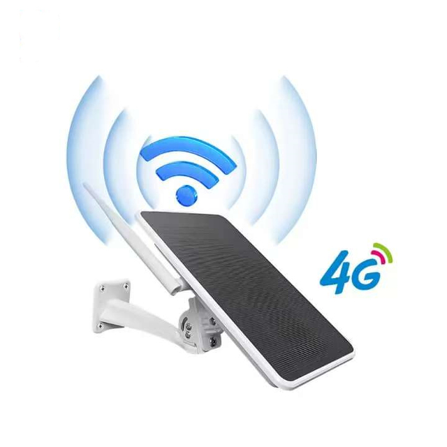 Outdoor Waterproof  CPE Solar Panel Wifi Router Long Range Wireless 4G LTE Modem With SIM Card  Slot Solar Supply 4G Router