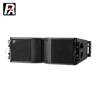 Sistema de Sonido Profesional para Exteriores PA/OEM K10 Line Array con Control de Voz Inalámbrico XLR, Carcasa de Madera, Salida de 100W