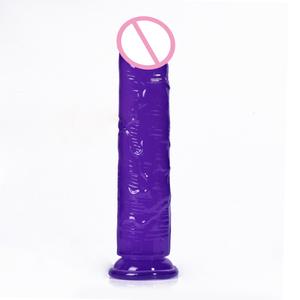 Realistischer Weicher Riesiger TPE Erwachsenen-Sexspielzeug für Frauen Medizinischer Kristall Starker Saugnapf 5 Farben 5 Zoll Wasserdichter <span class=keywords><strong>Dildo</strong></span> - Product Image 5