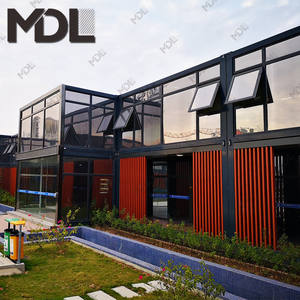 Assemblage <span class=keywords><strong>rapide</strong></span> Coffre-fort Stable Maison en conteneur à 2 chambres Conteneur de conception modulaire - Product Image 3