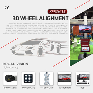 Aligneur de voiture 3D à quatre roues 5D, machine d'alignement de roue, avec certificat CE et ISO, <span class=keywords><strong>prix</strong></span> d'usine, livraison gratuite, <span class=keywords><strong>2022</strong></span> - Product Image 2