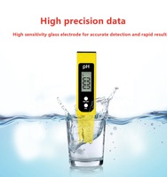 PH Meter Baru, Presisi Tinggi 0.01 Pena Uji LCD, Nilai PH Detektor Kualitas Air Akuarium Penguji PH Meter